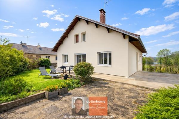 Maison rénovée avec jardin et combles aménageables – Montmorot (proche Lons-le-Saunier)