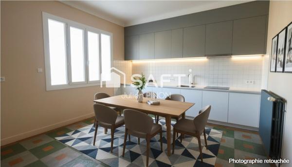 Maison avec jardin et grand garage en centre ville d'APT