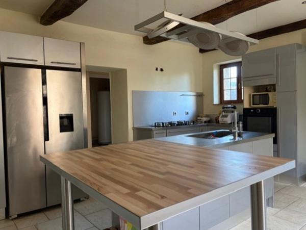 PLAISANCE du GERS proche (32), ELEGANTE MAISON DE VILLAGE de 307m2, en pierres avec JARDIN clos 250m2, SANS TRAVAUX