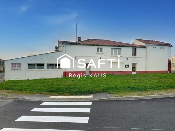 maison atypique à rénover, joli potentiel