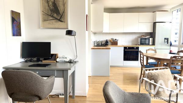 Appartement à vendre 4 pièces 70,02 m² Boulogne-Billancourt