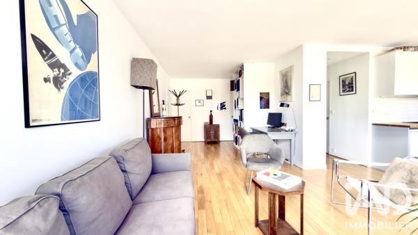 Appartement à vendre 4 pièces 70,02 m² Boulogne-Billancourt