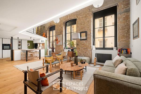 Duplex style loft entièrement rénové