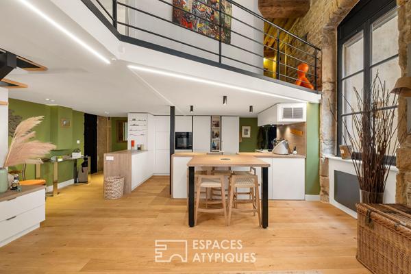 Duplex style loft entièrement rénové