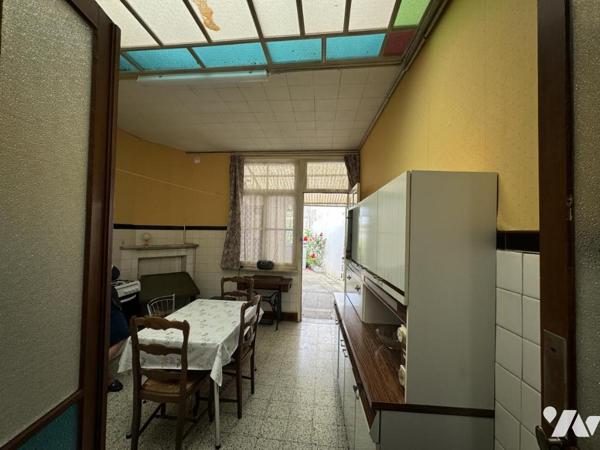 Maison de ville à rénover à Denain 2 ch poss 3