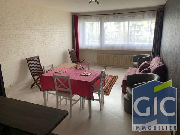 A LOUER F2 MEUBLE QUARTIER HAUTE FOLIE HEROUVILLE