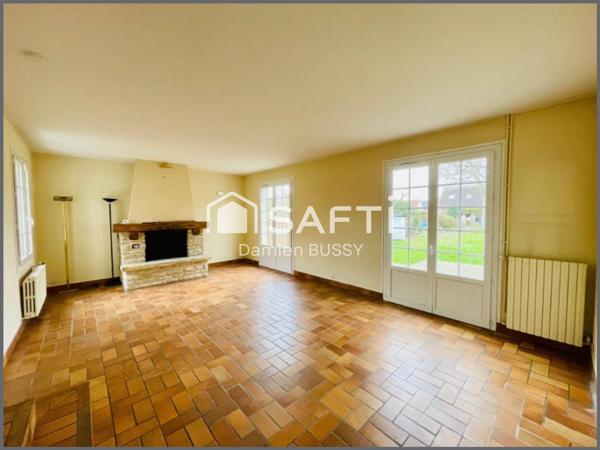 Proche de Mantes, Maison de 165M2 édifiée sur un terrain de 1000M2