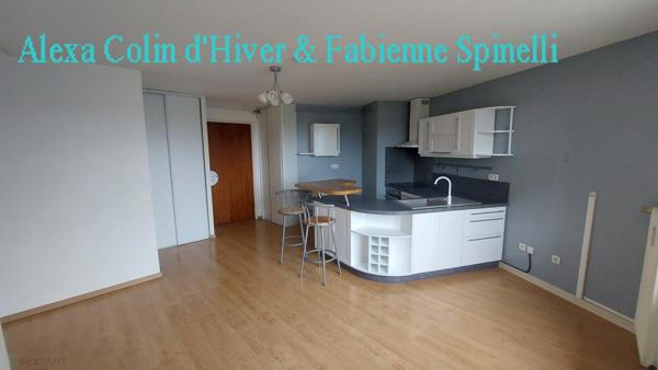Appartement F3 en résidence, 1 place de parking 5min du centre ville de Soissons