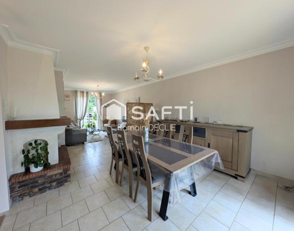 Maison 88 m² rénovée avec superbe jardin au calme