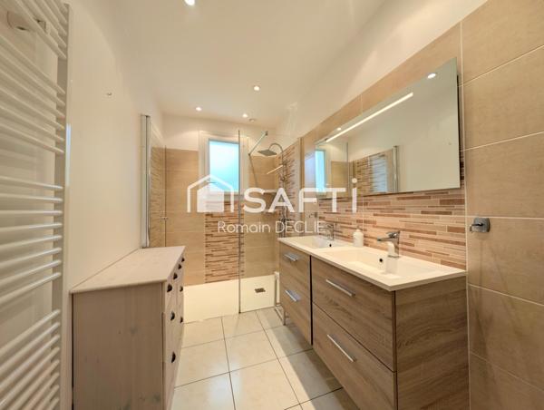 Maison 88 m² rénovée avec superbe jardin au calme