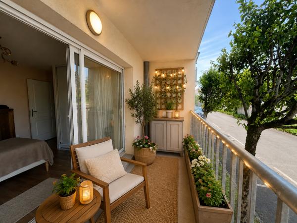 Appartement T3 en Rez-de-chaussée traversant