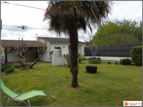 Très jolie maison de 4 chambres sur terrain clos