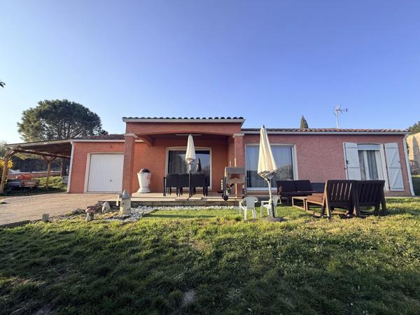 Maison de plain-pied à Villepinte : un havre de paix au cœur du Sud de la France