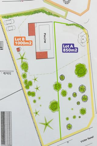 Saint-Just-Saint-Rambert (42170) À vendre magnifique terrain de 850 M2 constructible dans un clos privé