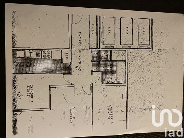 Appartement à vendre 4 pièces 73 m² Choisy-le-Roi