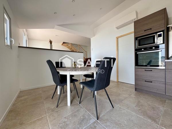 La Guérinière, maison 2 chambres et jardin clos.