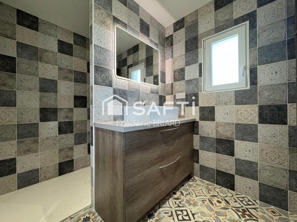 La Guérinière, maison 2 chambres et jardin clos.