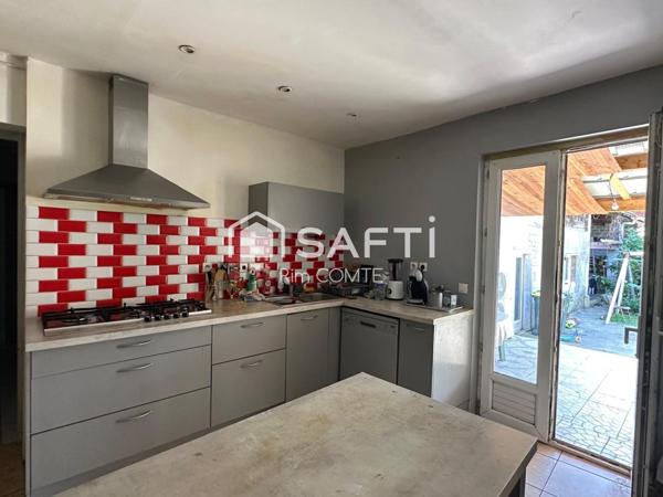 À vendre – Maison de village 115?m² avec potentiel, à Salaise-sur-Sanne!!