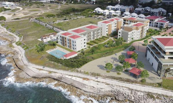 A VENDRE appartement T4 avec une grande terrasse en RDC à Moule
