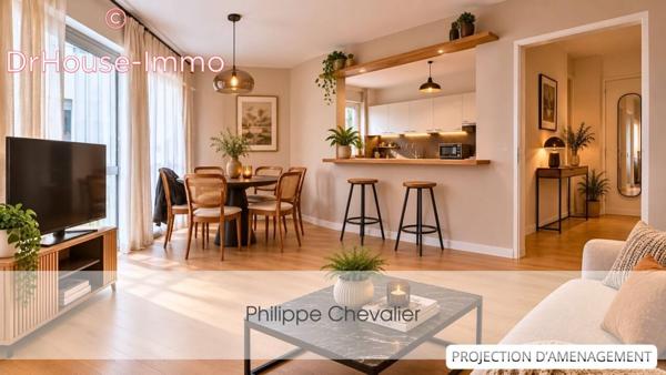 Appartement à vendre 3 pièces de 67 m²