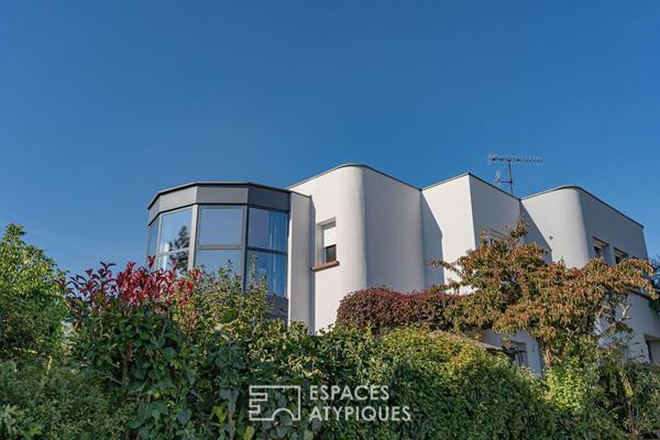 Maison d’architecte avec piscine à l’abri des regards