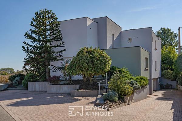 Maison d’architecte avec piscine à l’abri des regards