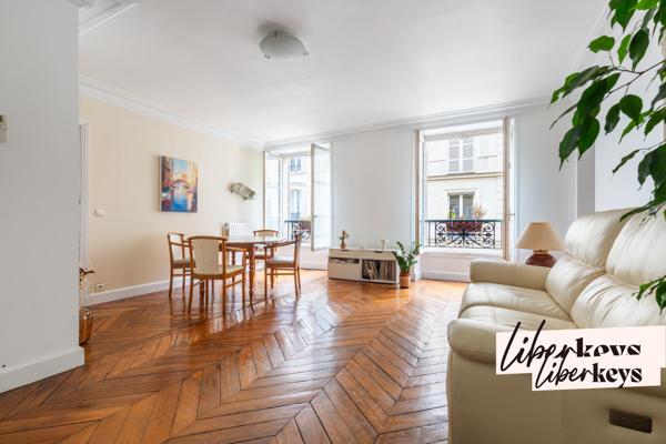 Appartement traversant de 4 pièces de 89 m² - Métro Hôtel de ville - Paris 4 