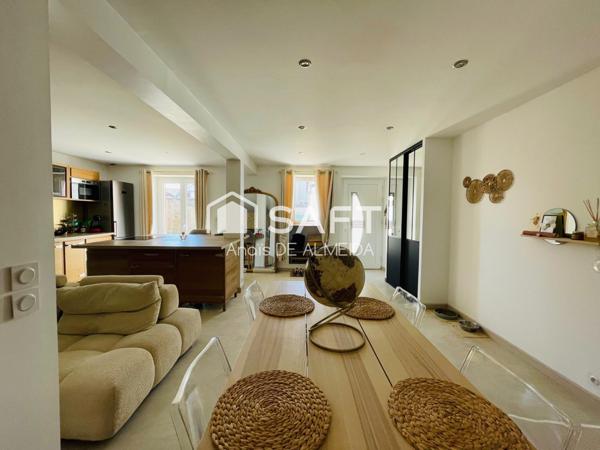 Au cœur du vignoble champenois, maison rénovée avec charme et volume