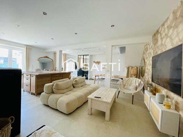 Au cœur du vignoble champenois, maison rénovée avec charme et volume