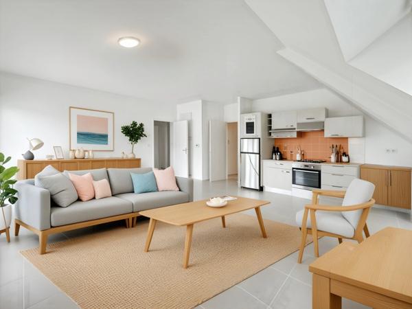 PORNIC - PROCHE PORT A PIED - Appartement Récent - 2 CHAMBRES - 1 BALCON - PARKING PRIVATIF