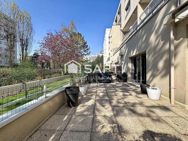 Appartement spacieux avec terrasse, parking et cave au cœur de Bécon
