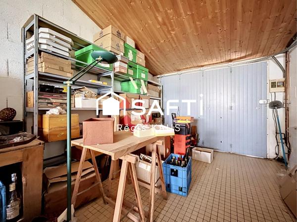 maison de plain pied avec garage et jardin, centre historique de Luçon