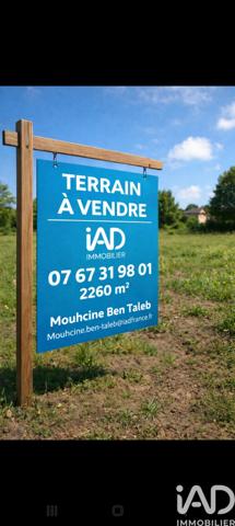 Terrain à vendre 2 260 m² Saint-Jean-de-Sauves