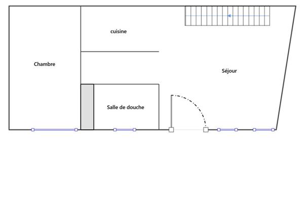Maison Jullouville 3 pièces