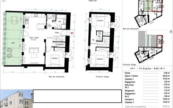 Appartement à vendre    4 pièces • 79,30 m2 Nîmes