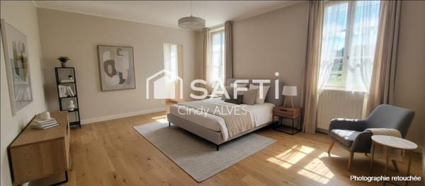 Grande maison en pierre traditionnelle 4 chambres