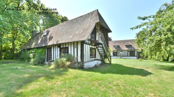 🏡 Propriété de charme – 7 pièces – 153 m² – Parc arboré de 3 394 m² – Cœur de la Normandie