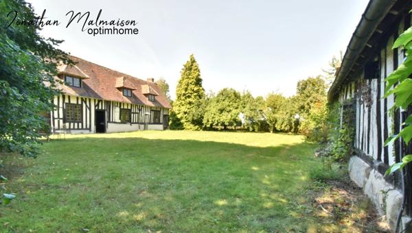 🏡 Propriété de charme – 7 pièces – 153 m² – Parc arboré de 3 394 m² – Cœur de la Normandie