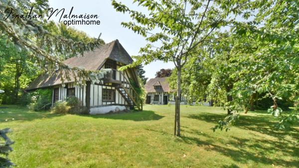🏡 Propriété de charme – 7 pièces – 153 m² – Parc arboré de 3 394 m² – Cœur de la Normandie