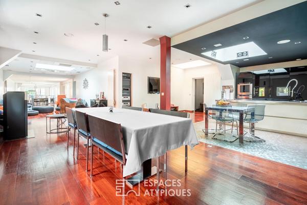 Loft contemporain dans une ancienne imprimerie