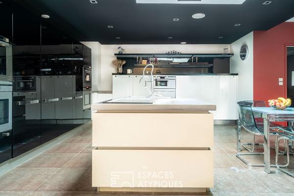 Loft contemporain dans une ancienne imprimerie