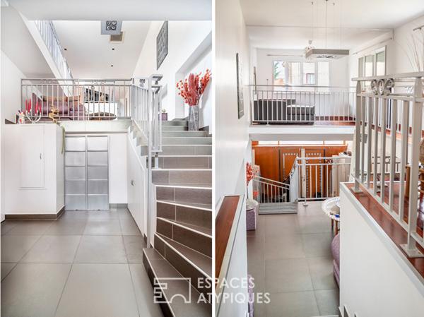 Loft contemporain dans une ancienne imprimerie