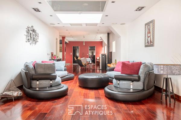 Loft contemporain dans une ancienne imprimerie