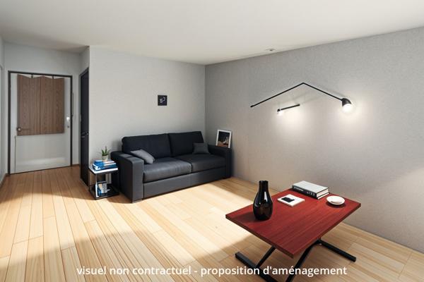 Appartement Meulan En Yvelines 1 pièce(s) - 23m²