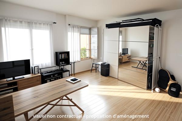 Appartement Meulan En Yvelines 1 pièce(s) - 23m²