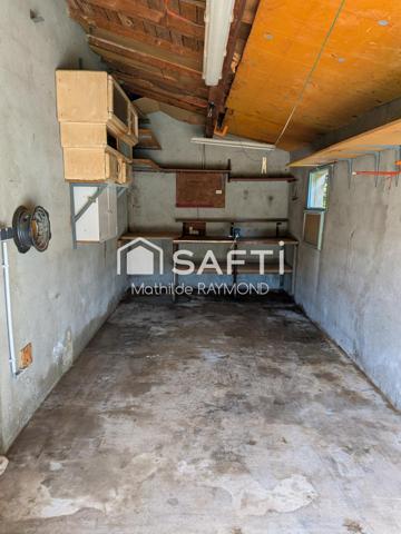 Maisonnette avec du charme et fort potentiel