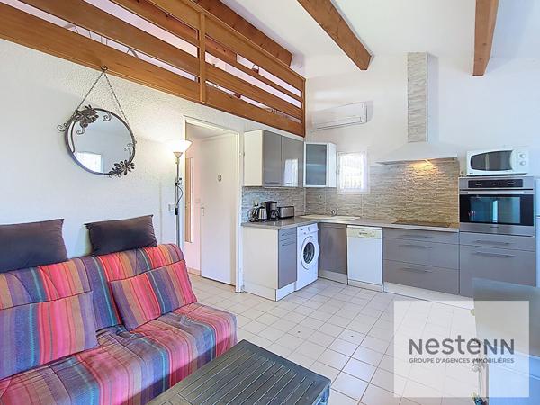 Saint-Aygulf centre ville T2+Mezzanine garage piscine tennis