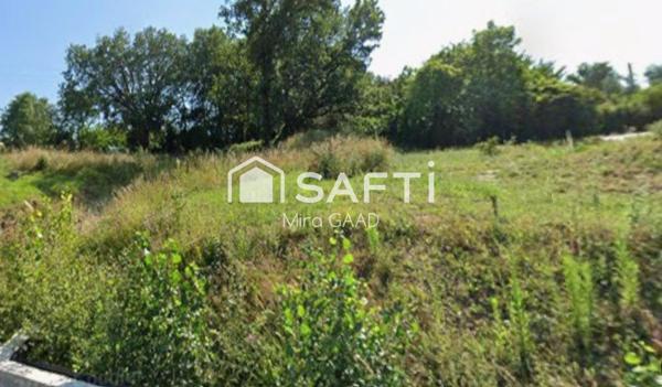 Terrain viabilisé libre tous constructeurs