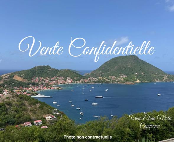 Maison d’exception à Terre-de-Haut, vue panoramique sur la mer