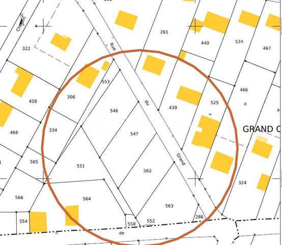 Lotissement de 968 m²